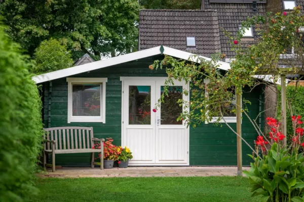 Blokhut - Tuinhuis Pavel | 44 mm | vuren onbehandeld 3