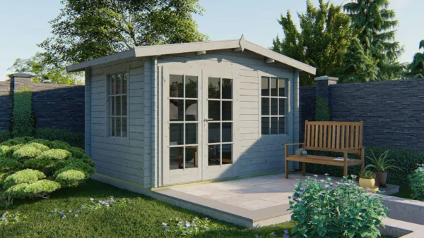 Blokhut - Tuinhuis Philip | 40 mm | vuren onbehandeld 2