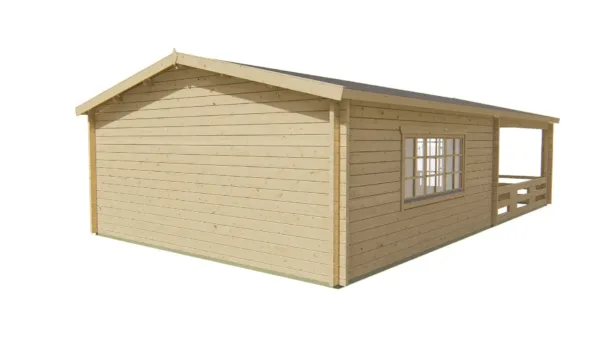 Blokhut - Tuinhuis Sheffield | 58 mm | vuren onbehandeld 5