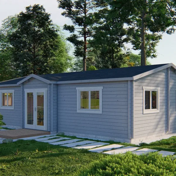 Blokhut - Tuinhuis Skerries | 70 mm | vuren onbehandeld 2