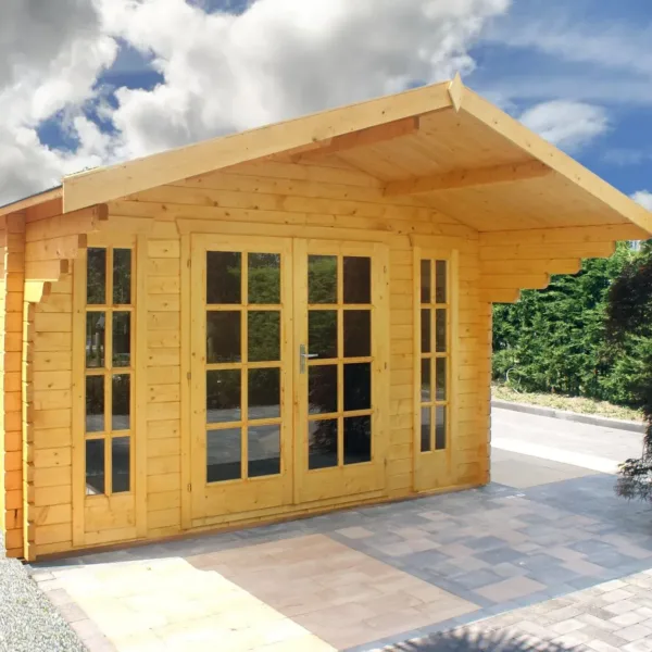 Blokhut - Tuinhuis Sören | 44 mm | vuren onbehandeld 3