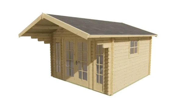 Blokhut - Tuinhuis Sören | 44 mm | vuren onbehandeld 6