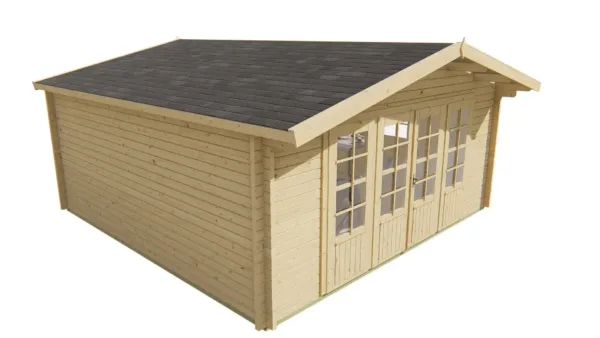 Blokhut - Tuinhuis Southampton | 58 mm | vuren onbehandeld 5
