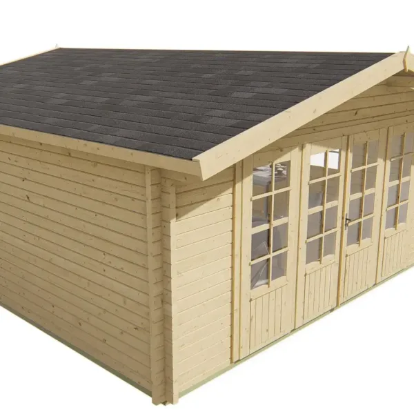 Blokhut - Tuinhuis Southampton | 58 mm | vuren onbehandeld 5