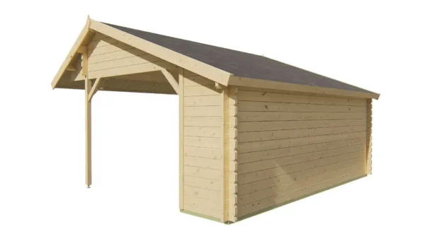 Blokhut - Tuinhuis Thüringen | 44 mm | vuren onbehandeld 4