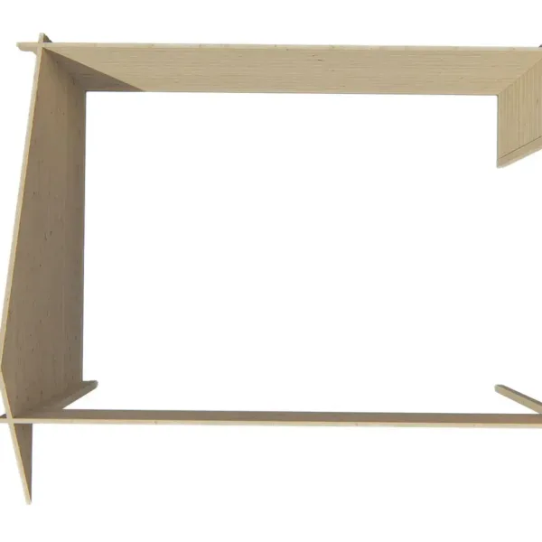 Blokhut - Tuinhuis Thüringen | 44 mm | vuren onbehandeld 6