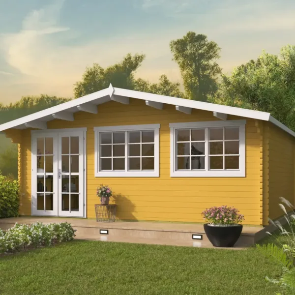 Blokhut - Tuinhuis Tova | 44 mm | vuren onbehandeld 2