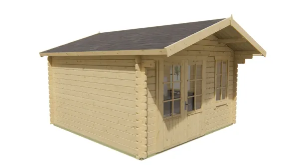 Blokhut - Tuinhuis Ulrik | 44 mm | vuren onbehandeld 6