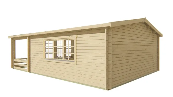 Blokhut - Tuinhuis Wigan | 58 mm | vuren onbehandeld 5