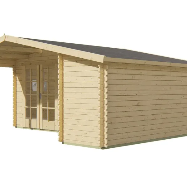 Blokhut - Tuinhuis Wolfgang | 44 mm | vuren onbehandeld 6