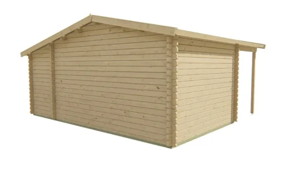 Blokhut - Tuinhuis Wolfgang | 44 mm | vuren onbehandeld 7