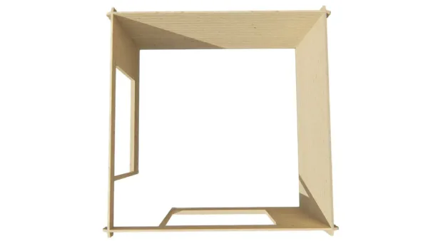 Blokhutprieel - Tuinhuis Marit | 44 mm | vuren onbehandeld 6