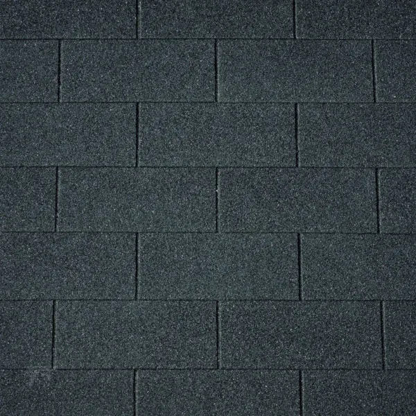 Dakshingles recht zwart - pak 3 m² 2