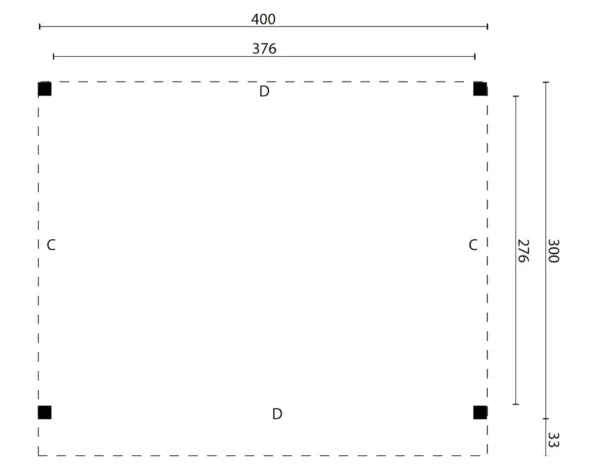 DHZ Zoutelande Red Class Wood 400 x 330 cm 6