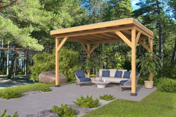 DHZ Zoutelande Red Class Wood 400 x 330 cm 1