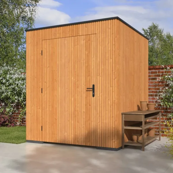 Douglas berging Linna 219 x 219 x 241 cm | inclusief deur 2