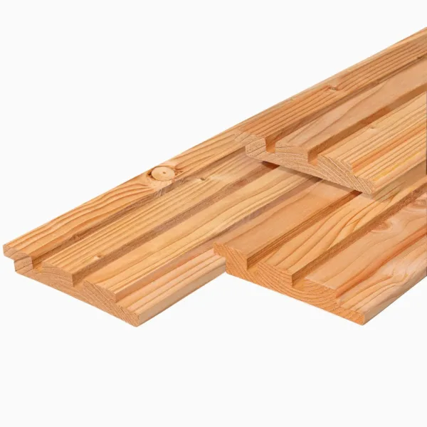 Douglas tripleprofiel, gedroogd 1,9 x 13,0 x 490 cm 1