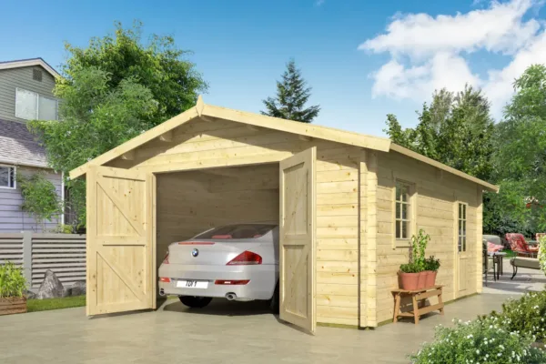 Garage Rydell | 58 mm | vuren onbehandeld 2