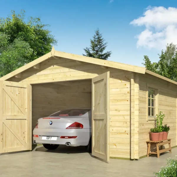 Garage Rydell | 58 mm | vuren onbehandeld 2