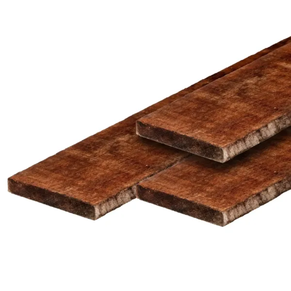 Hardhout kantplank 2,0 x 15,0 x 200 fijn bezaagd - duurzaamheidsklasse 1 1