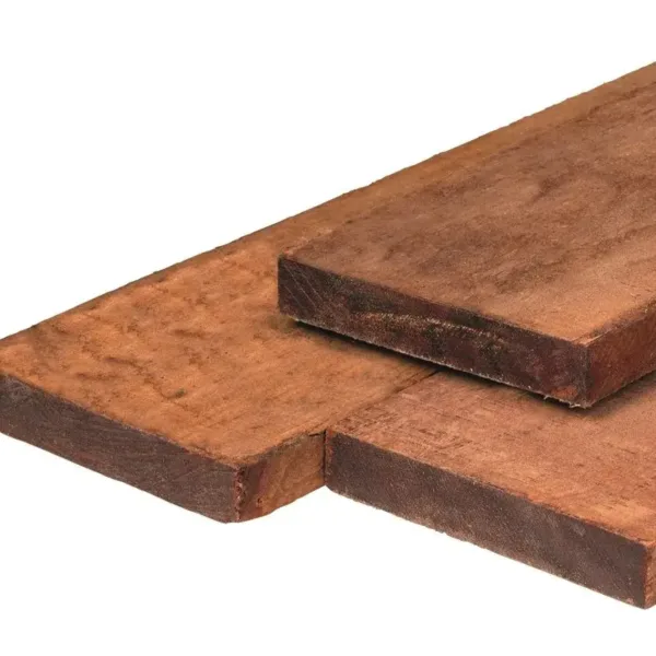 Hardhout kantplank 2,0 x 20,0 x 200 fijn bezaagd - duurzaamheidsklasse 1 1