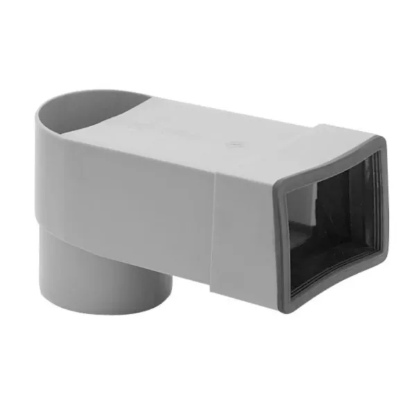 HWA stadsdoorvoer 60 mm - set Connector & verloopring 1