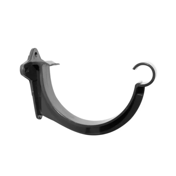 Kunststof mastgoot Gootbeugel 100 mm zwart 1