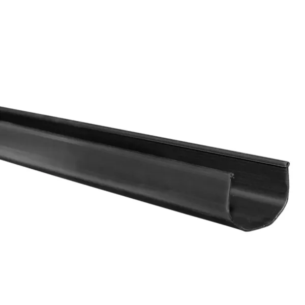Kunststof minigoot Bakgoot 65 mm - 200 cm zwart 1