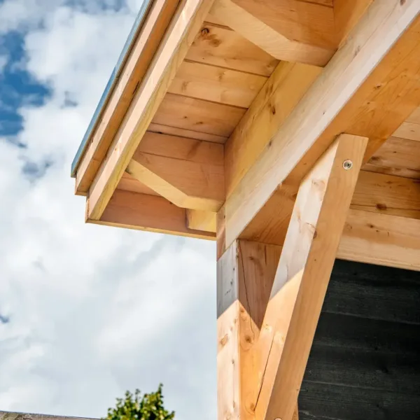 Platdak verblijf Odense XL Basis Red Class Wood 560 x 390 cm excl. EPDM 2