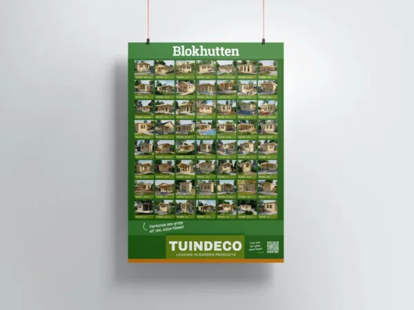 Poster (A0) Blokhutten (Nederlandstalig) 1