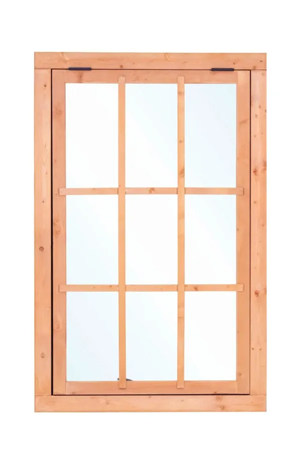 Red Class Wood uitzetraam, 9-ruits Uitzetraam B1000 x H1554 mm buitenmaat 1