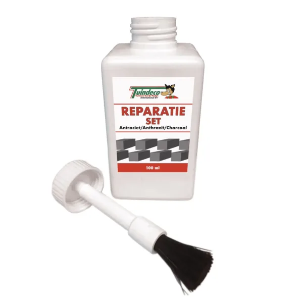 Reparatieset BETON zwart met kwast 0,1 ltr 1