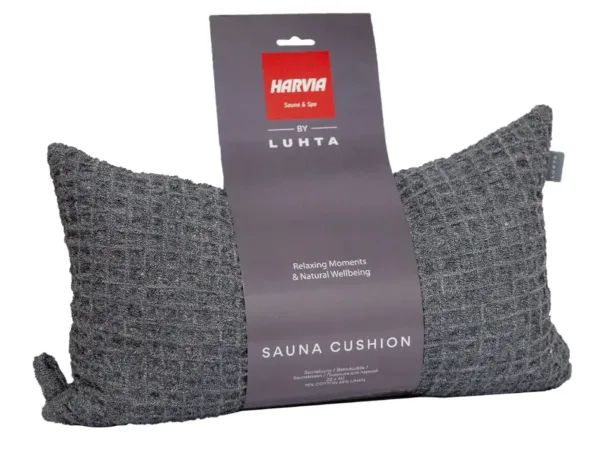 Sauna accessoire Harvia door Luhta saunakussen 22x40cm grijs 1