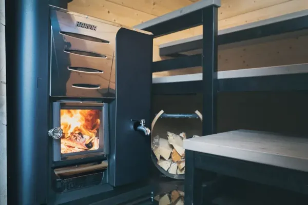 Sauna accessoire Harvia Legend brandhoutmand 3