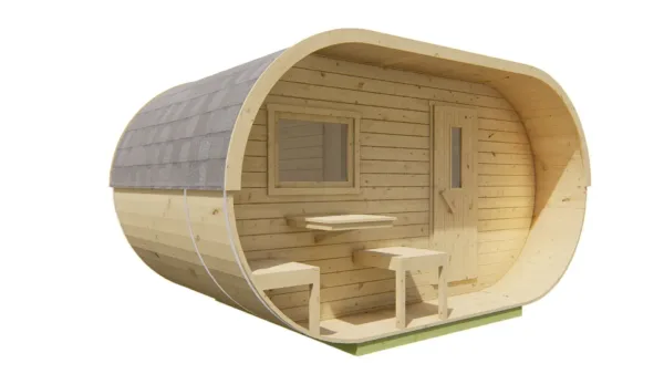 Sauna Oval | 28/42 mm | onbehandeld 8
