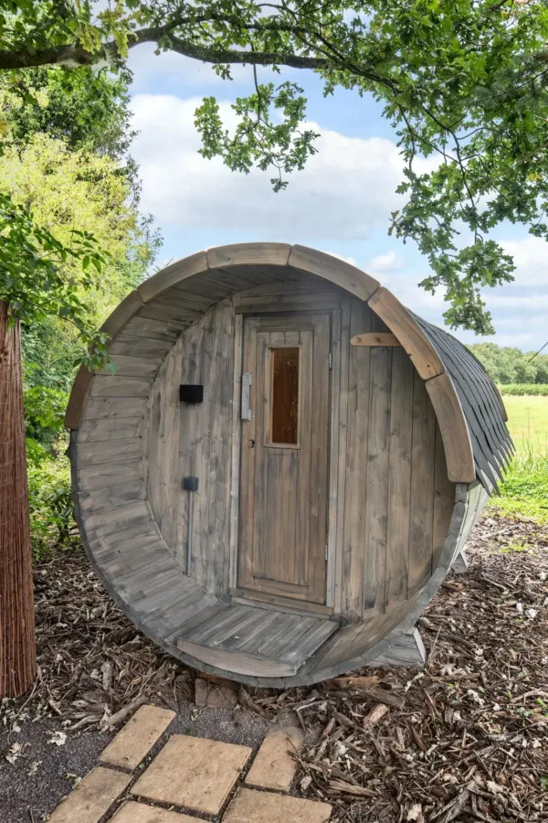 Saunabarrel | Ø205 x 250 cm | 28/42 mm | onbehandeld vuren 3