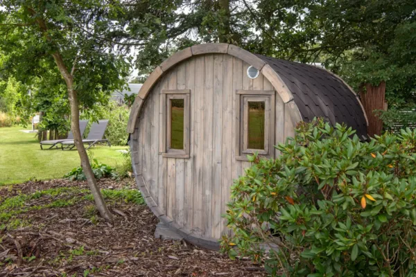 Saunabarrel | Ø205 x 250 cm | 28/42 mm | Thermowood 2
