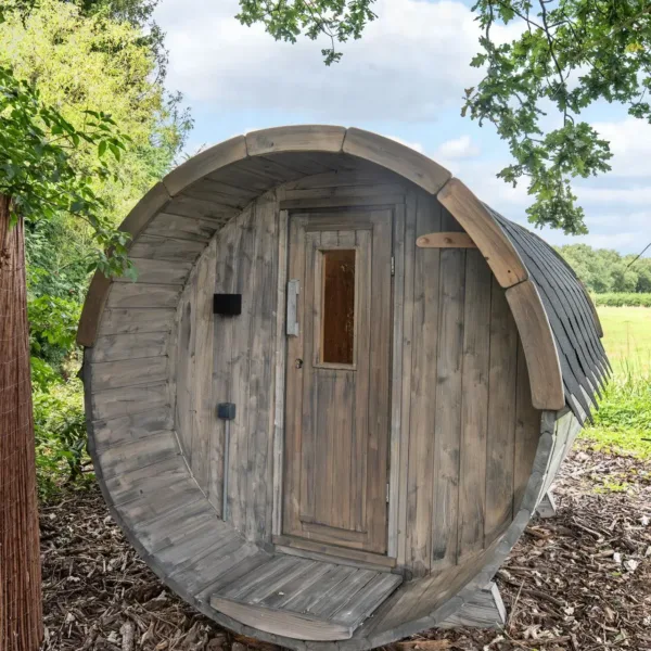 Saunabarrel | Ø205 x 250 cm | 28/42 mm | Thermowood 4