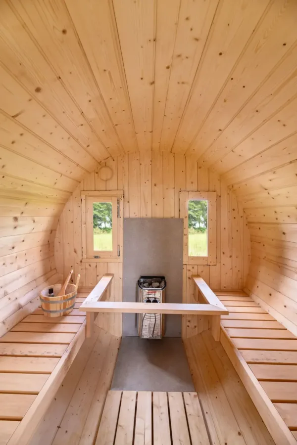 Saunabarrel | Ø205 x 250 cm | 28/42 mm | Thermowood 5