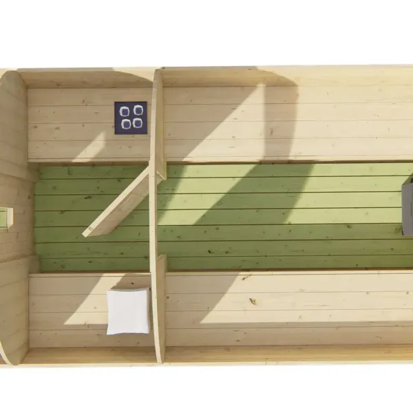 Saunabarrel | Ø205 x 400 cm | 28/42 mm | onbehandeld vuren 7