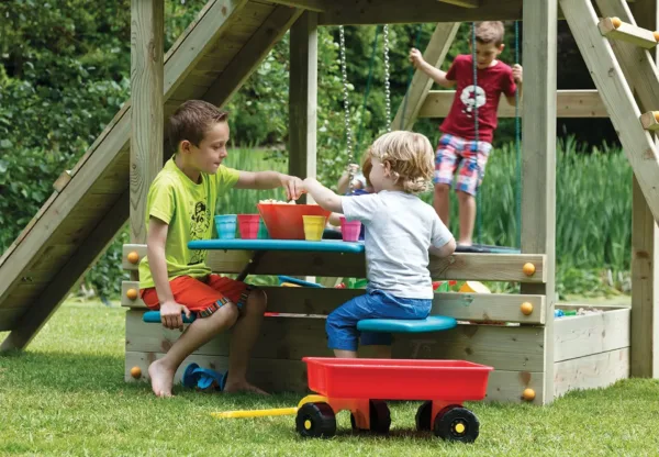 Speelgarnituur Inbouw picknick zit (excl. houten liggers) 2