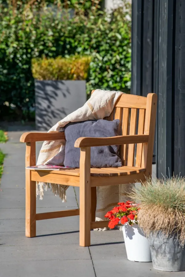 Teak blokstoel Birmingham 2