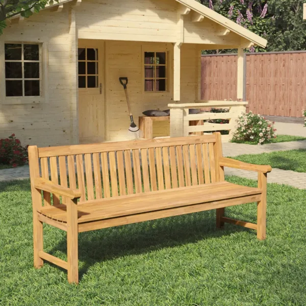 Teak parkbank Norwich 180 cm 1