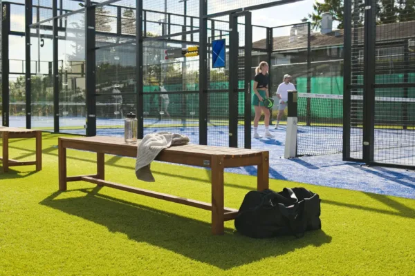 Teak tuinbank Court 1