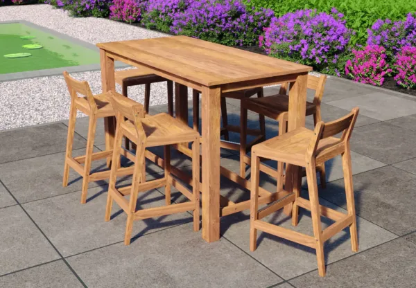 Teak tuinset Barset Buckingham 2