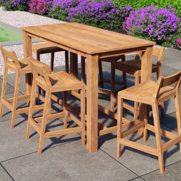 Teak tuinset Barset Buckingham 2