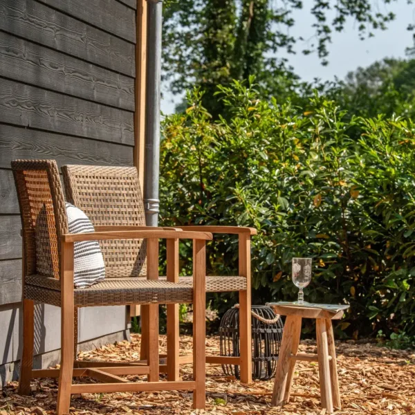 Teak tuinstoel Blitar (set van 2 stoelen) 1