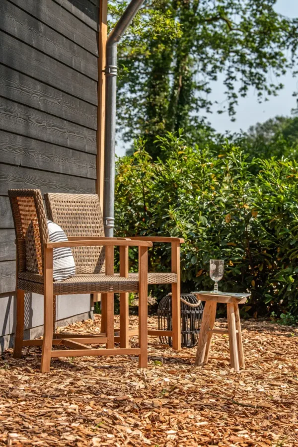 Teak tuinstoel Blitar (set van 2 stoelen) 1