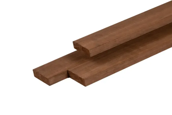 Thermoline thermisch gemodificeerd Ayous rhombusprofiel, geschaafd 1,8 x 6,8 x 245 cm 1
