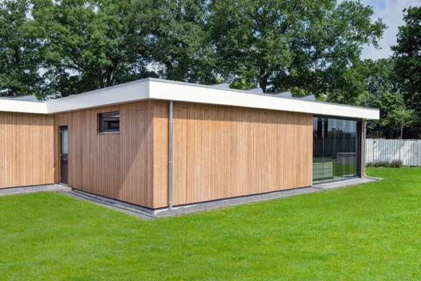 Thermoline thermisch gemodificeerd Vuren tripleprofiel-enkelzijdig, geschaafd 2,6 x 14,0 x 300 cm 3